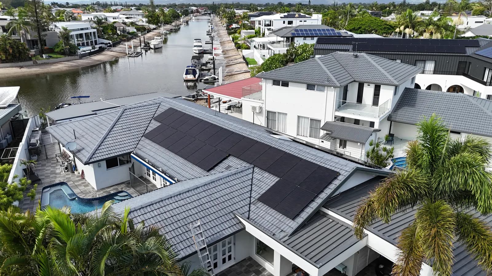 Solar install by EAC Services Group